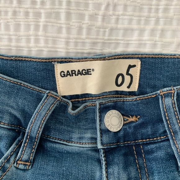 GARAGE DENIM WASH SKINNY JEANS - Picture 2 of 3